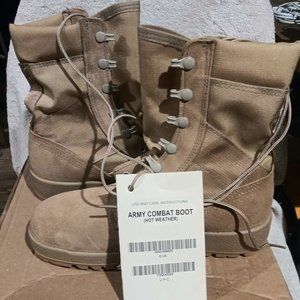 MC Rae USA,Combat Boots,(Hot Weather).Size 6.5.NIB
